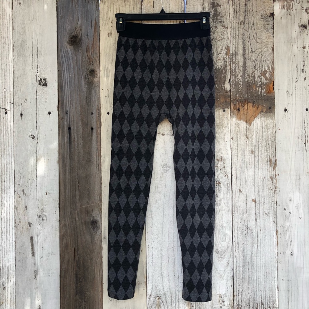 Diamond Leggings Lattice Pattern - image 2